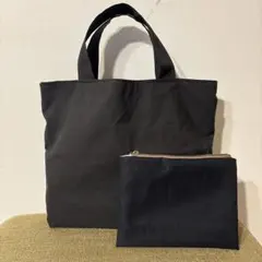 ネイビーA4サイズトート　訳あり