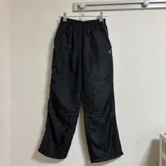 裏起毛ジャージパンツ ブラック