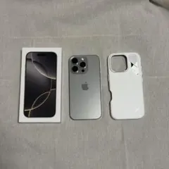 【美品】おまけありiPhone 16 Pro 256GB ナチュラルチタニウム