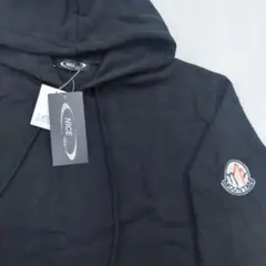 新品タグ付き　黒　マウンテン　おもしろスウェットパーカー　Lサイズ