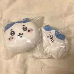 ハチワレ シュシュ ぬいぐるみ キーホルダー