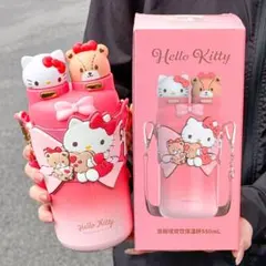 サンリオ ハロー キティ 水筒 600ml サンリオ ハローキティ 2WAYステンレスボトル 600ml (水筒
