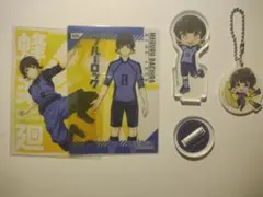 ブルーロック蜂楽廻 アクリルスタンド クリアカード チアフレアクリルキーチェーン