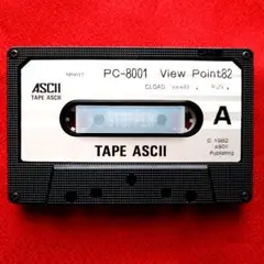 【希少！】TAPE ASCII「View Point 82」8001でグラフを！