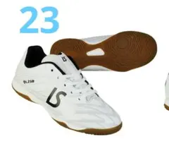 LS フットサルシューズ ホワイト 23