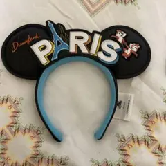 値下げ⭐︎ディズニーパリカチューシャ　パリ限定カチューシャイッツアスモールワールド ディズニーランドパリでイッツ・ア・スモールワールドの新作