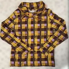 Misha&Puff チェック柄　長袖カットソー　SCOUT TEE 5Y