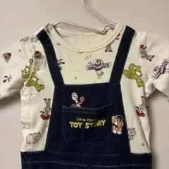 トイストーリー　サロペット風ロンパース　70cm