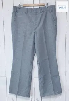 SEARS シアーズ　千鳥格子　スラックス W39