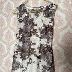 極美品　レストローズ　ワンピース　レース