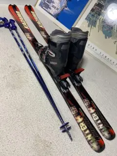 カザマ　ロッカースキー板 ブーツセット159cm ブーツ GEN26cm