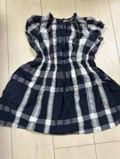 ファミリア　BURBERRY 半袖 チェック柄 ワンピース チュニックのサムネイル