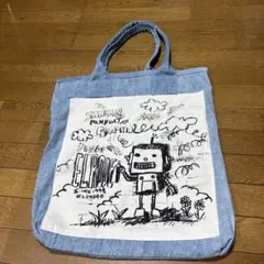 エルロデオ★トートバッグ★ビッグ★ロボット★デニム