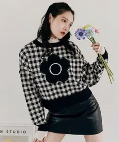 デイジージャガードニット ♡ MARY QUANT × publux