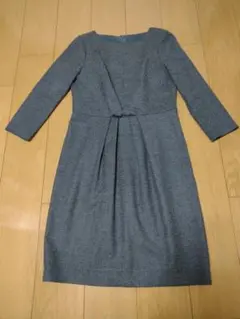 新品未使用　ANAYI ネイビー 長袖 ワンピース 36 中古・古着通販】ADORE (アドーア) ワンピース ネイビー サイズ