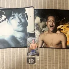 rizin 一番くじ 芦澤 アクリルスタンド タオルセット