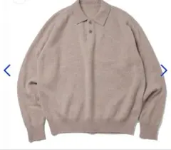 crepuscule M-G Knit Polo ニットポロ　サイズ1 ピンク