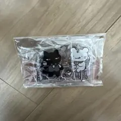 ホワイトタイガーとブラックタイガーカフェ レイヤーアクリルスタンド