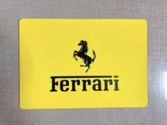 Ferrari フェラーリ マウスパッド イエロー 【新品未使用】