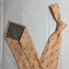 【Fendi】メンズ　ネクタイ　オレンジ　モノグラム