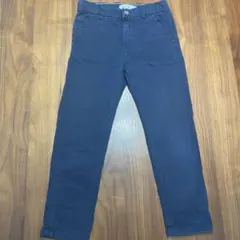 美品　ZARA パンツ ネイビー　チノパン