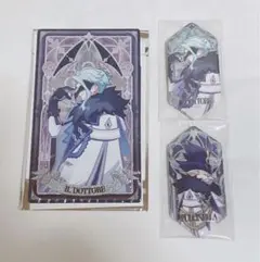 原神 博士 雄鶏 ドットーレ プルチネッラ ファデュイ 執行官 カード 缶バッジ