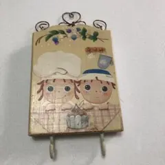 トールペイント‼️木製子供イラストフック 2個