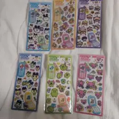 平成はっぴーフォン たまごっち 6枚セット