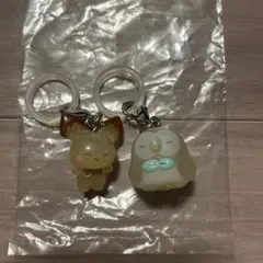 ポケピース　めじるしガチャマスコット　ピチュー&モクロー　2個セット