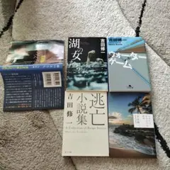 吉田修一　湖の女たち/ウォーターゲーム/逃亡小説集/泣きたくなるような青空4冊
