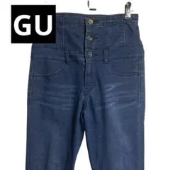 gu ハイウエストスキニーデニム
