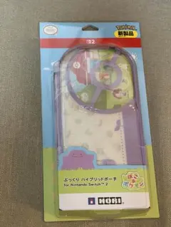 ぽこあポケモン ぷっくりハイブリッドポーチ メタモン Switch2