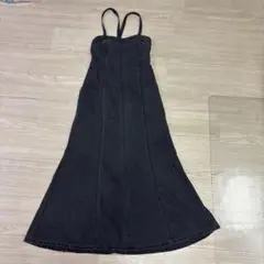 FREE'S MART ブラック ワンピース S デニム