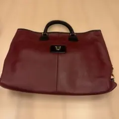 銀座TOKYO ナカニシ　レザー ハンドバッグ