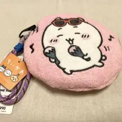 GU ちいかわ パイル地 ポーチ ピンクのサムネイル