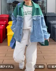 リメイク デニムジャケット