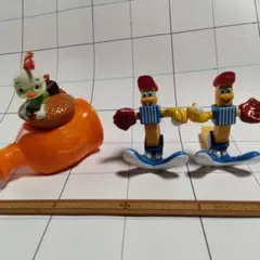 マクドナルド　くねくねポテト(ベースボールマック)1989✚チキンリトル2005