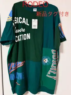 ロデオクラウンズワイドボウル　カスタムリメイクBYワンピース　Tシャツ