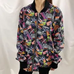 【VISION STREET WEAR】Lサイズ ナイロンジャケット ブルゾンのサムネイル