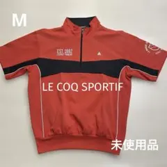 未使用品 ルコックスポルティフ メンズ ゴルフ 半袖 ジャケット サイズM