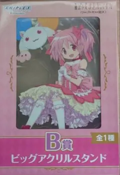 魔法少女まどかマギカ アニプレックスくじ まどマギ B賞 ビックアクリルスタンド