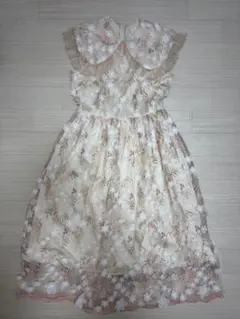 【美品】チェスティ　フラワー　レース　ワンピース