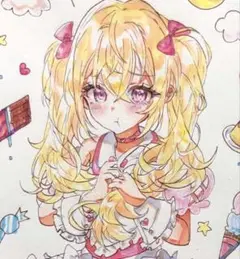 オリジナル手描きイラスト