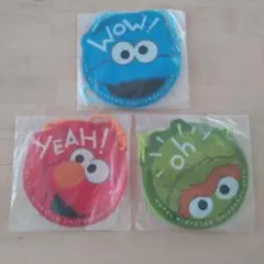 ホテル近鉄ユニバーサルシティ セサミストリート オリジナル・チケットホルダー3点