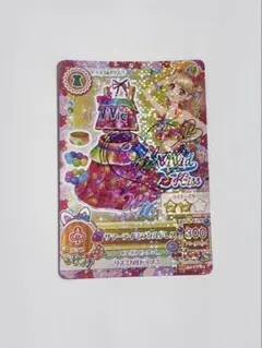 夏樹みくるサイン入り サマーデイミラクルドレス WM アイカツ WM夏樹みくる キャンペーンレア サマーデイミラクル