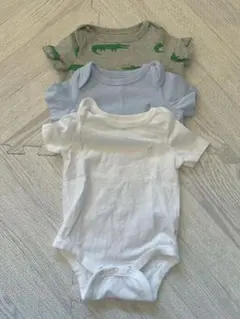GAP ロンパース　ボディスーツ　3点セット 0-3M 50cm 新生児