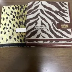 ブランドハンカチ2枚セット