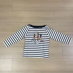 【新品未使用】PETIT BATEAU ストライプ 長袖カットソー