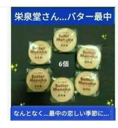 【栄泉堂】 ✦バター最中 6個 シーラカンスモナカ姉妹品？宮城の銘菓