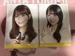 乃木坂46 生写真　パステルコート　岩本蓮加　長嶋凛桜